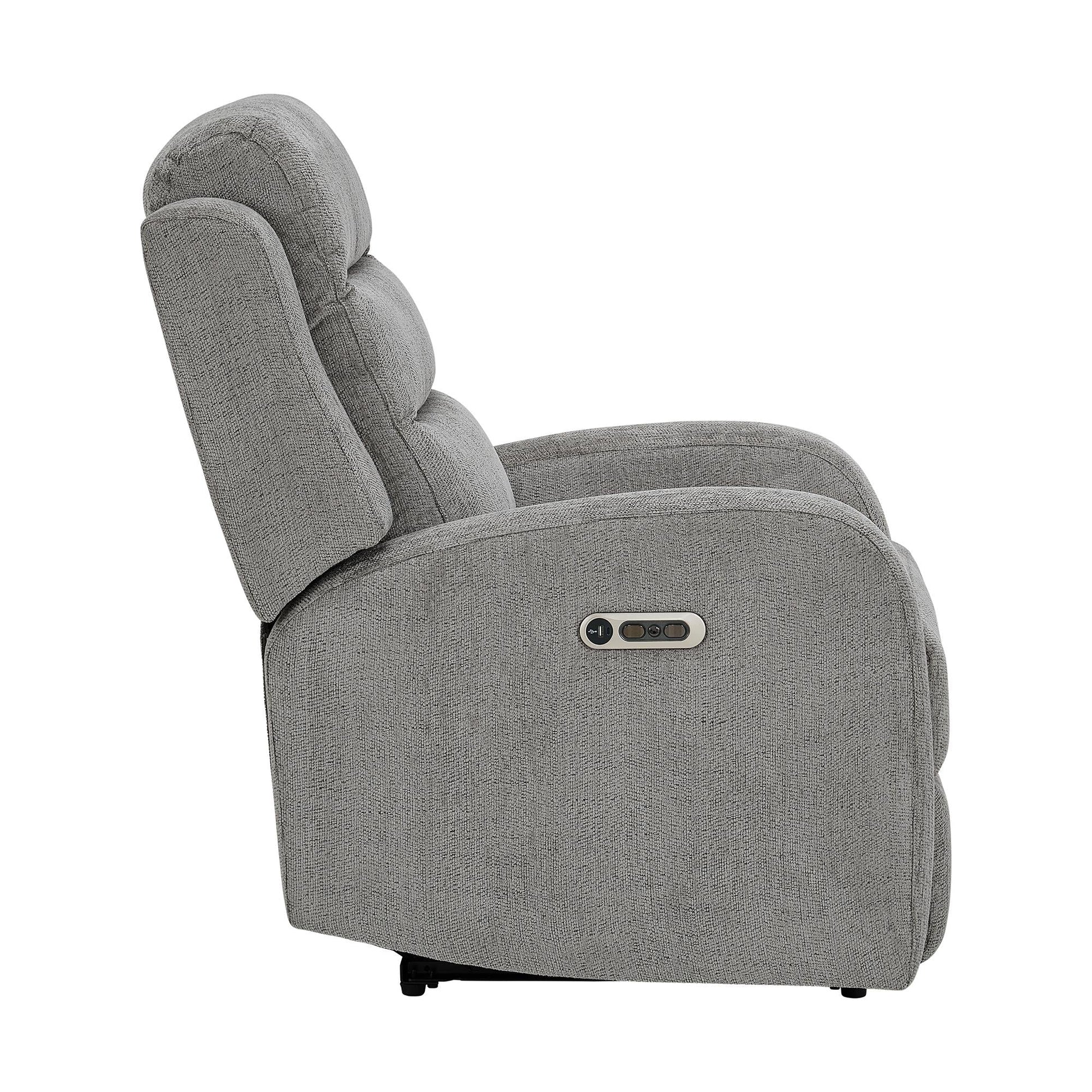 Elements International Avanti U - 5260 - 8650 - 105PP Power Recliner - American Furniture of Slidell