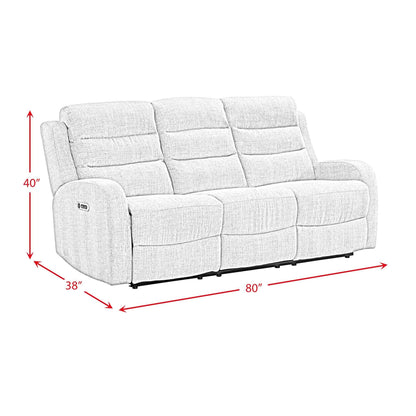Elements International Avanti U - 5260 - 8650 - 305PP Power Motion Sofa - American Furniture of Slidell