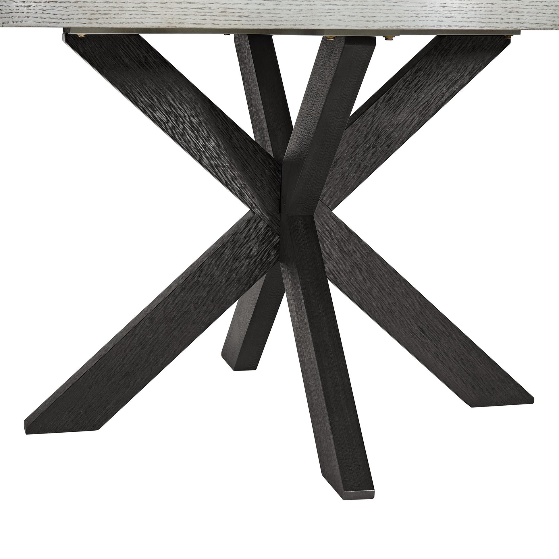 Elements International Axel D - 16680 - 5 - RDT Round Dining Table - American Furniture of Slidell