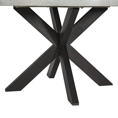 Elements International Axel D - 16680 - 5 - RDT Round Dining Table - American Furniture of Slidell