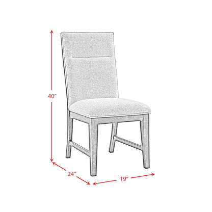 Elements International Axel D - 16680 - 5 - SC Dining Chair - American Furniture of Slidell