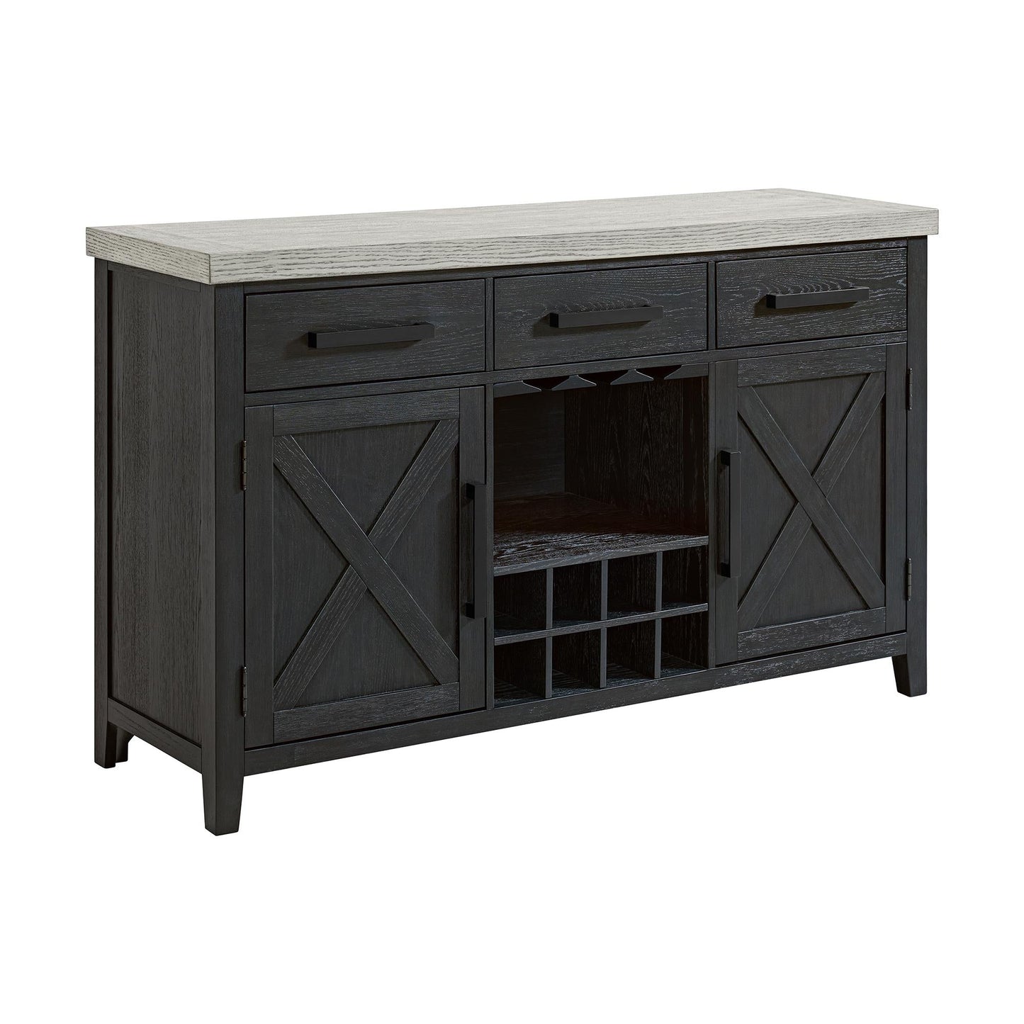 Elements International Axel D - 16680 - 5 - SV Server - American Furniture of Slidell