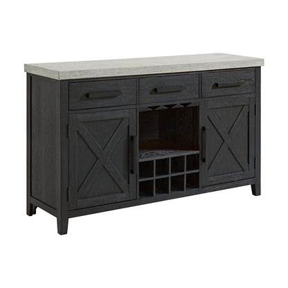 Elements International Axel D - 16680 - 5 - SV Server - American Furniture of Slidell