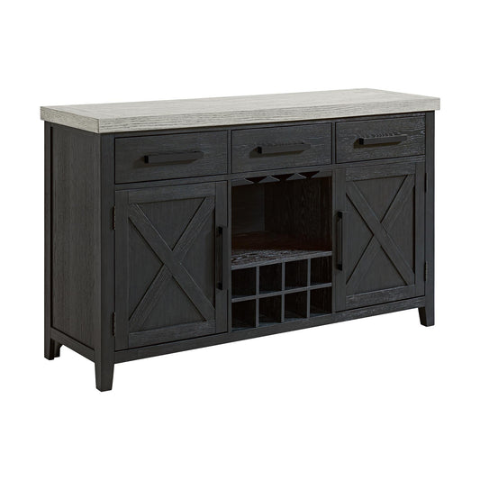 Elements International Axel D - 16680 - 5 - SV Server - American Furniture of Slidell