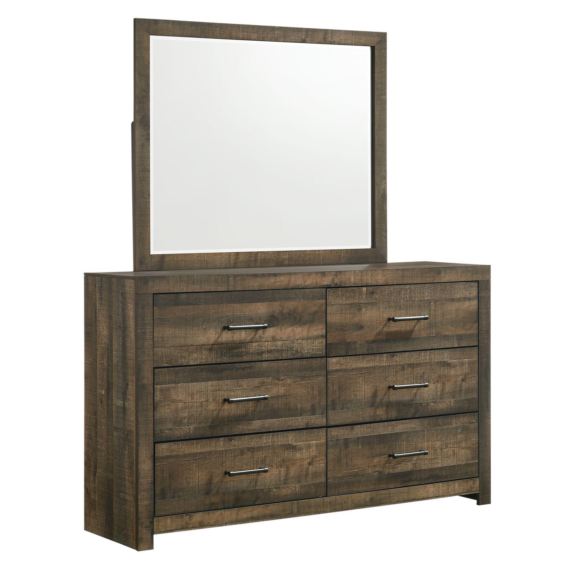 Elements International Bailey BY500MR Dresser Mirror - American Furniture of Slidell