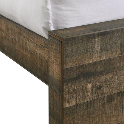 Elements International Bailey BY520FB Full Bookcase Bed with Bluetooth - American Furniture of Slidell