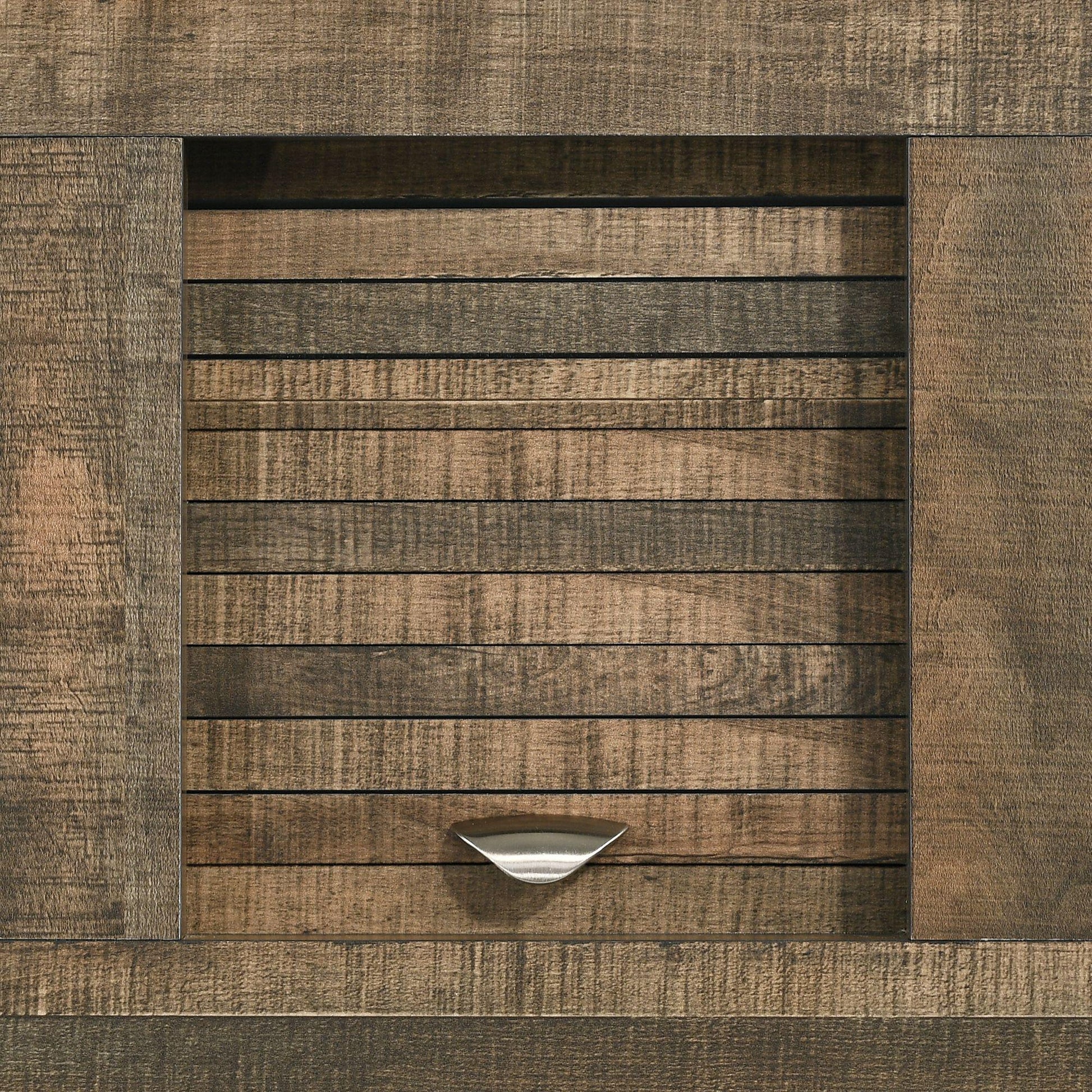 Elements International Bailey BY520QB Queen Bookcase Bed with Bluetooth - American Furniture of Slidell