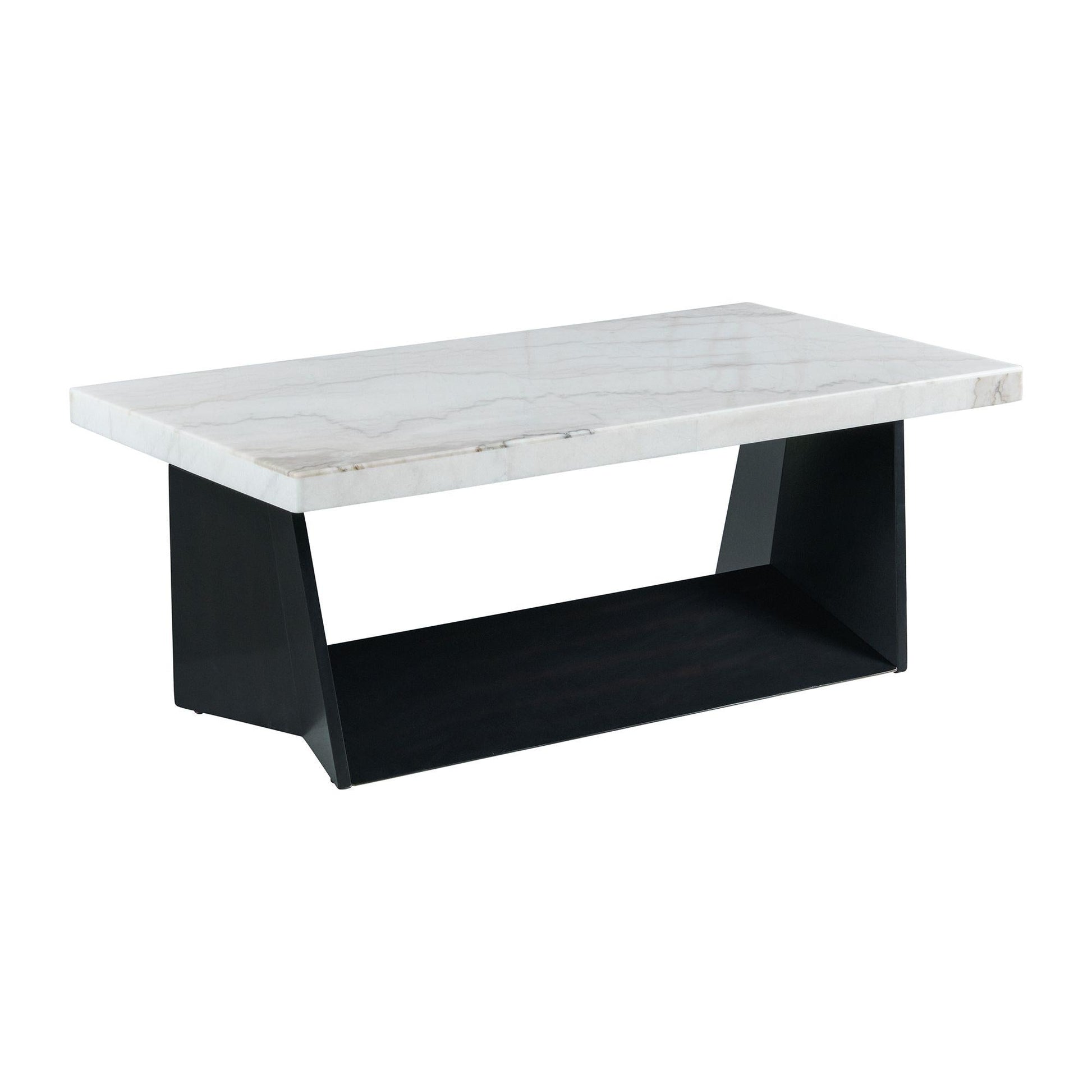 Elements International Beckley CTBY100CTC Coffee Table Complete - American Furniture of Slidell