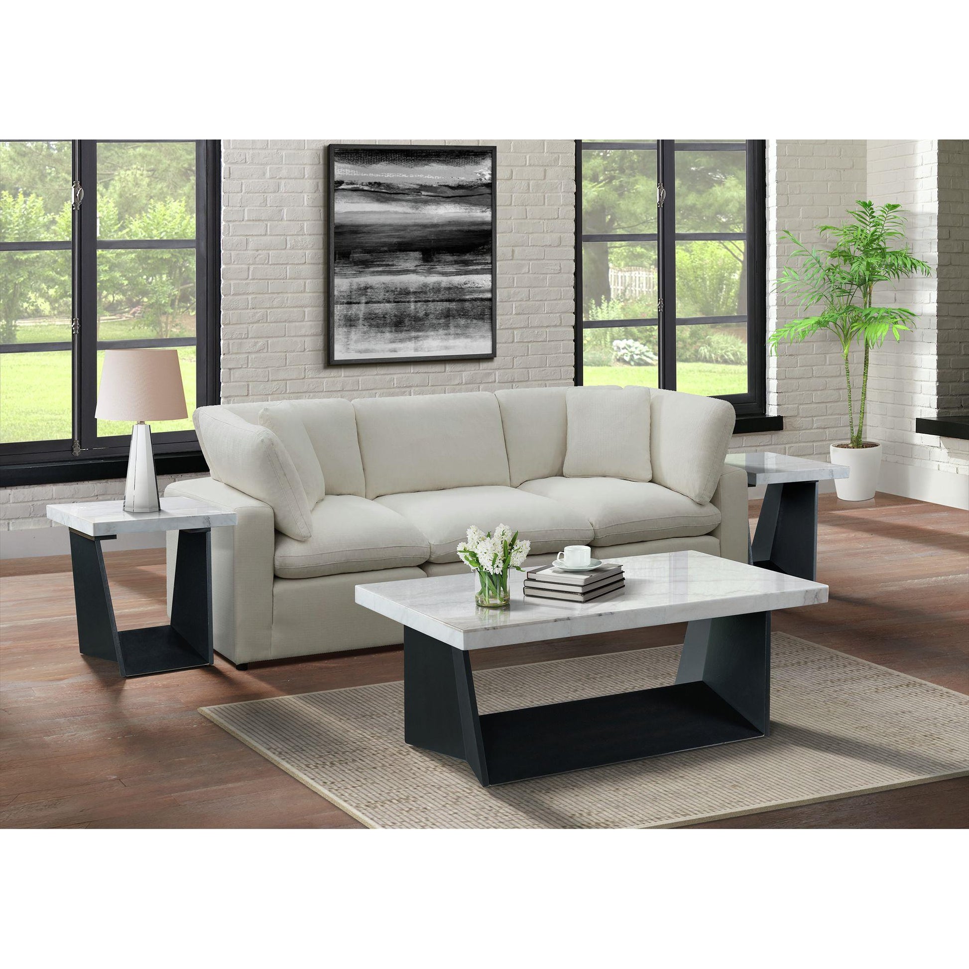 Elements International Beckley CTBY100ETC End Table - American Furniture of Slidell