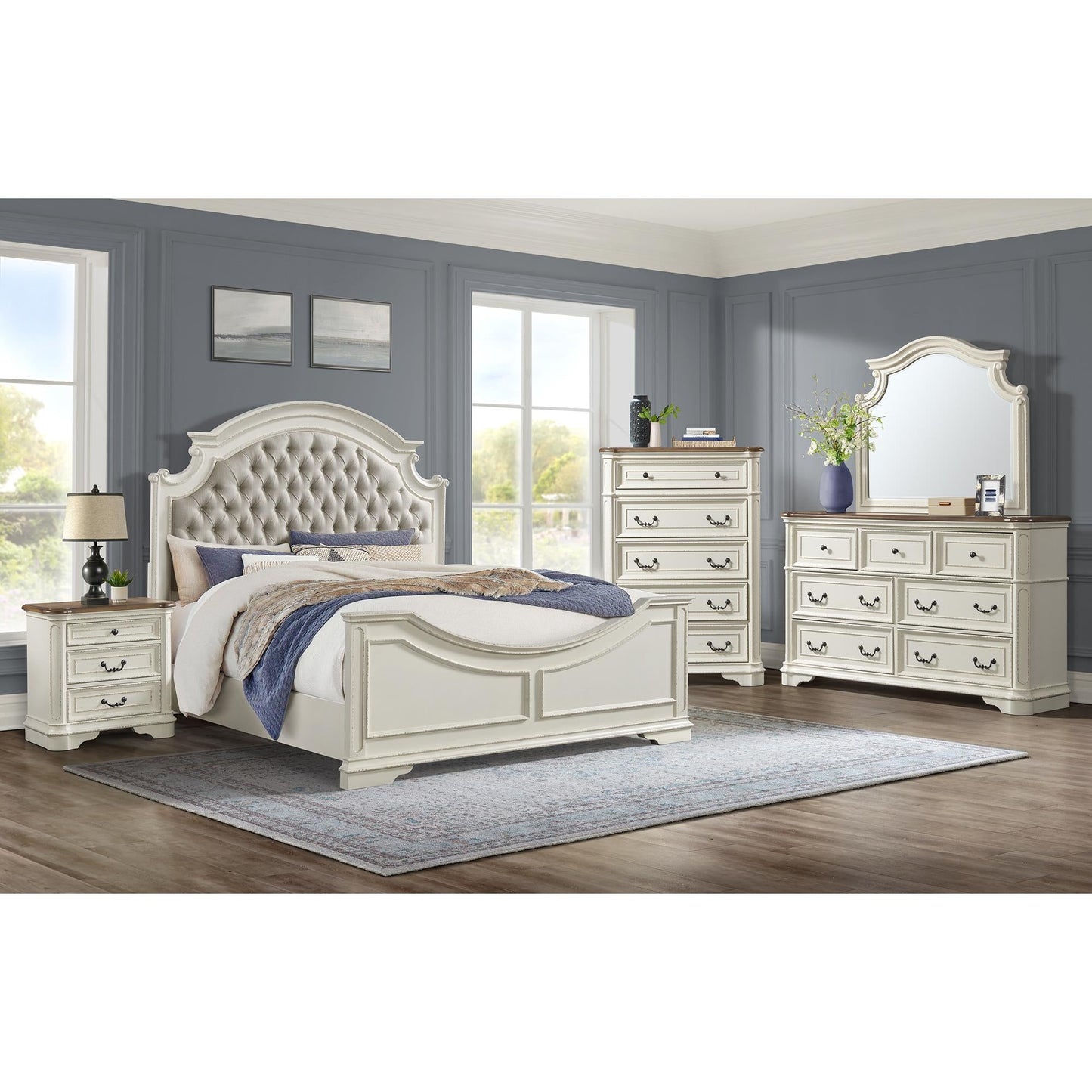 Elements International Bellevue B - 10600 - 7 - DR 7 - Drawer Dresser - American Furniture of Slidell
