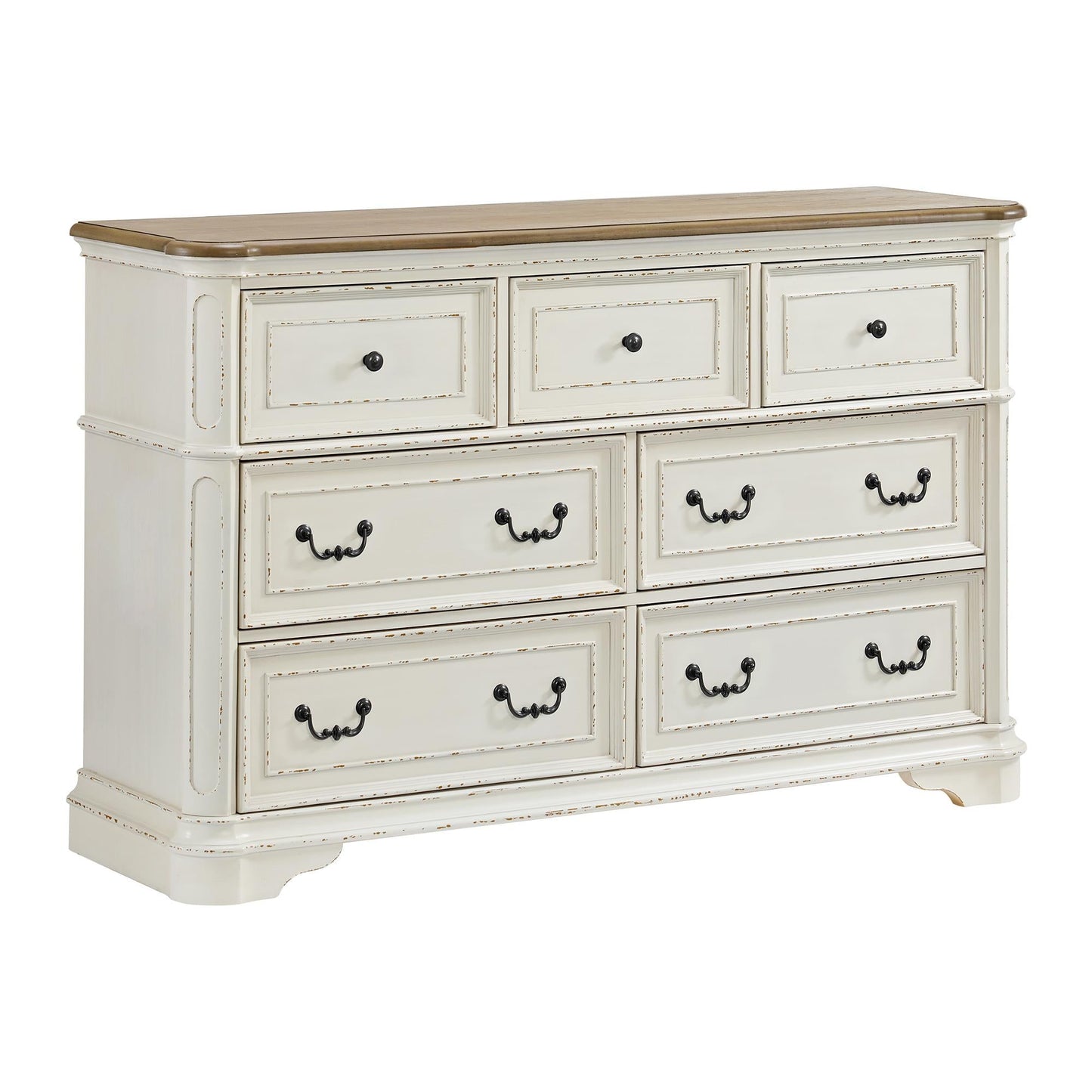 Elements International Bellevue B - 10600 - 7 - DR 7 - Drawer Dresser - American Furniture of Slidell
