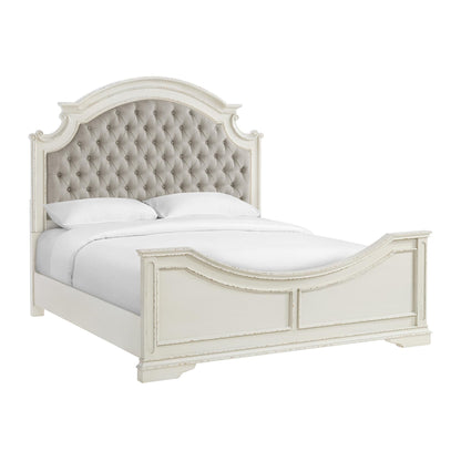 Elements International Bellevue B - 10600 - 7 - KUB King Upholstered Bed - American Furniture of Slidell