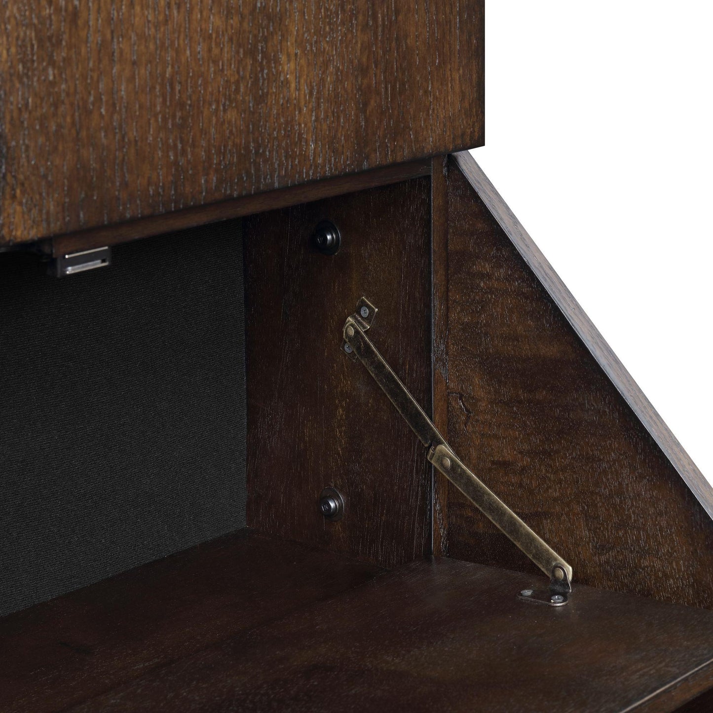 Elements International Bone GTBN100DBC S Dartboard Cabinet - American Furniture of Slidell