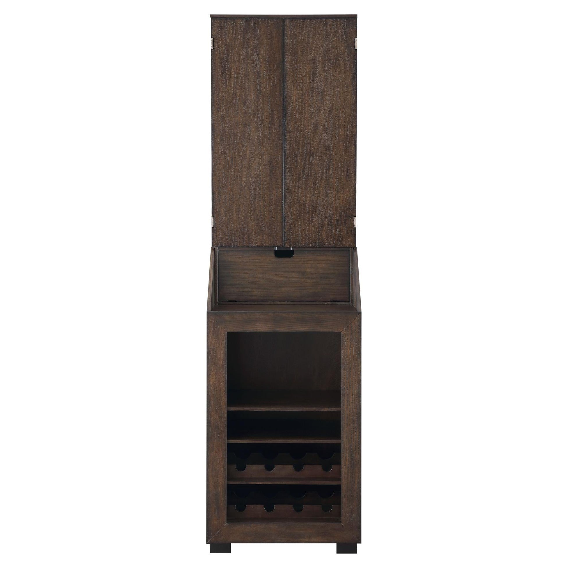 Elements International Bone GTBN100DBC S Dartboard Cabinet - American Furniture of Slidell