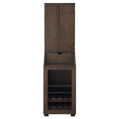 Elements International Bone GTBN100DBC S Dartboard Cabinet - American Furniture of Slidell