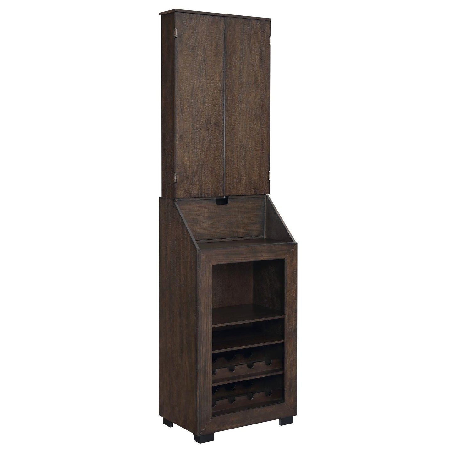 Elements International Bone GTBN100DBC S Dartboard Cabinet - American Furniture of Slidell