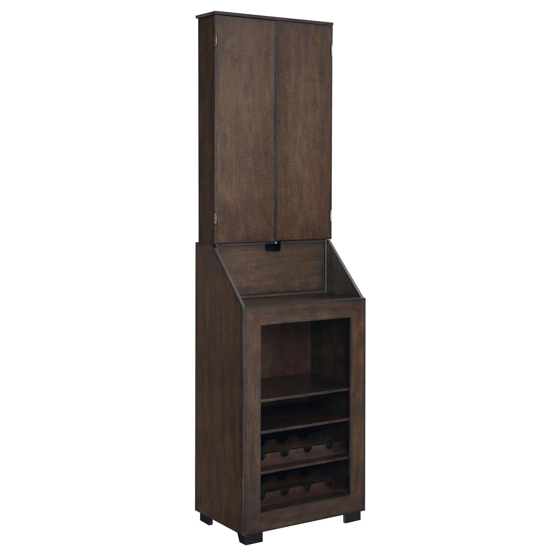 Elements International Bone GTBN100DBC S Dartboard Cabinet - American Furniture of Slidell