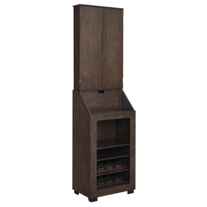 Elements International Bone GTBN100DBC S Dartboard Cabinet - American Furniture of Slidell