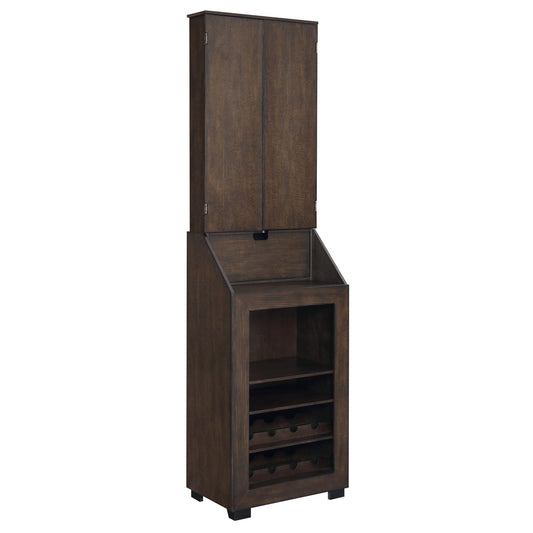 Elements International Bone GTBN100DBC S Dartboard Cabinet - American Furniture of Slidell