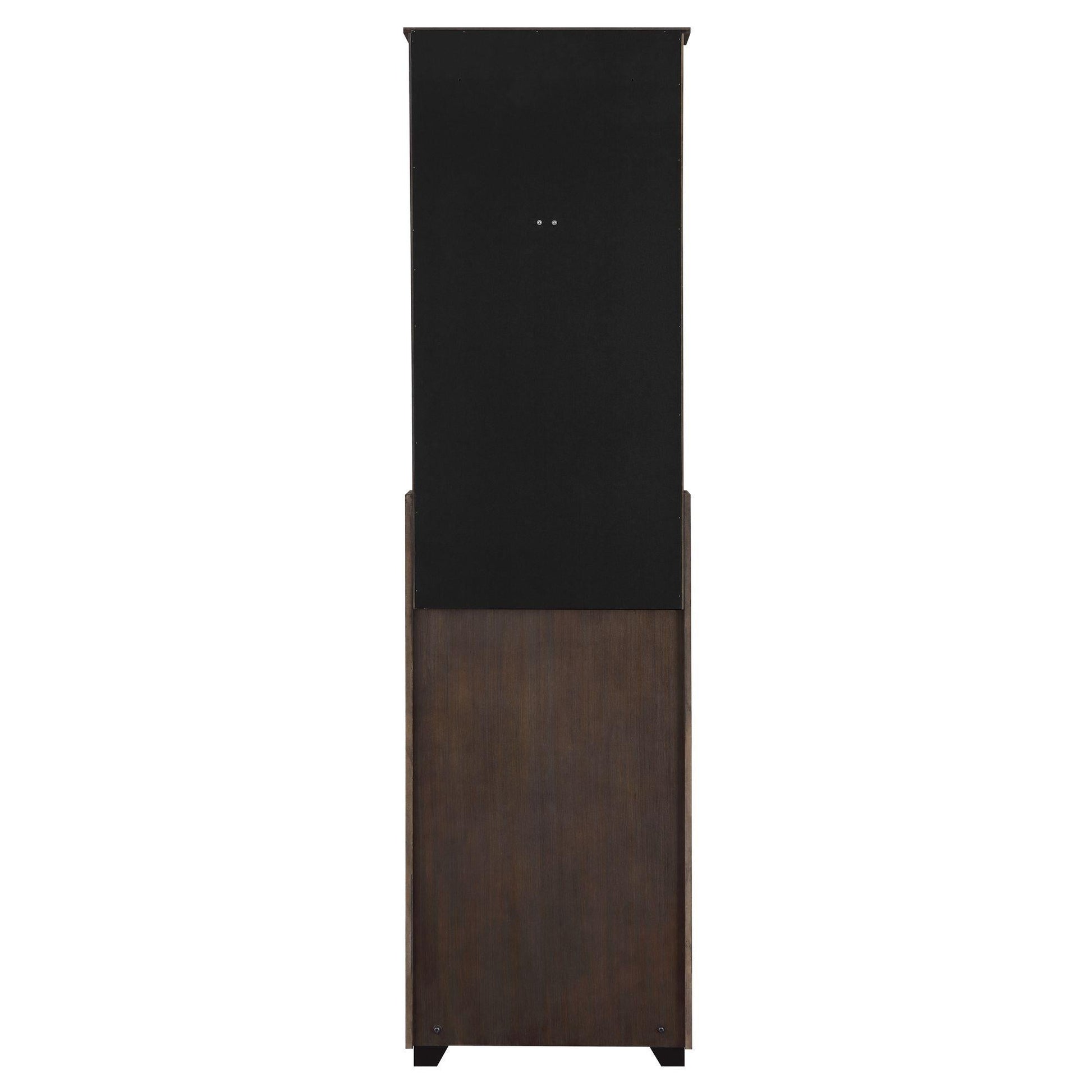 Elements International Bone GTBN100DBC S Dartboard Cabinet - American Furniture of Slidell
