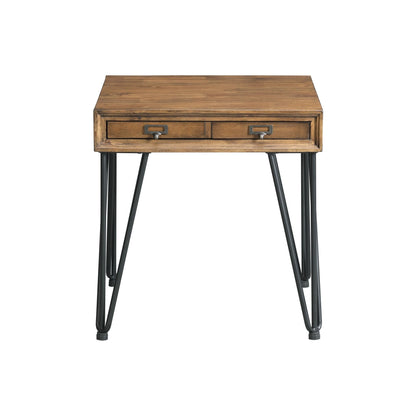 Elements International Boone TBN100ETTE End Table - American Furniture of Slidell