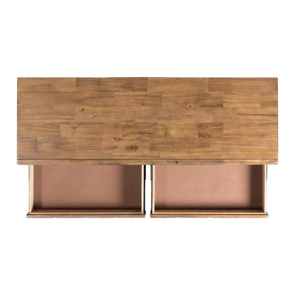 Elements International Boone TBN100STE Sofa Table - American Furniture of Slidell