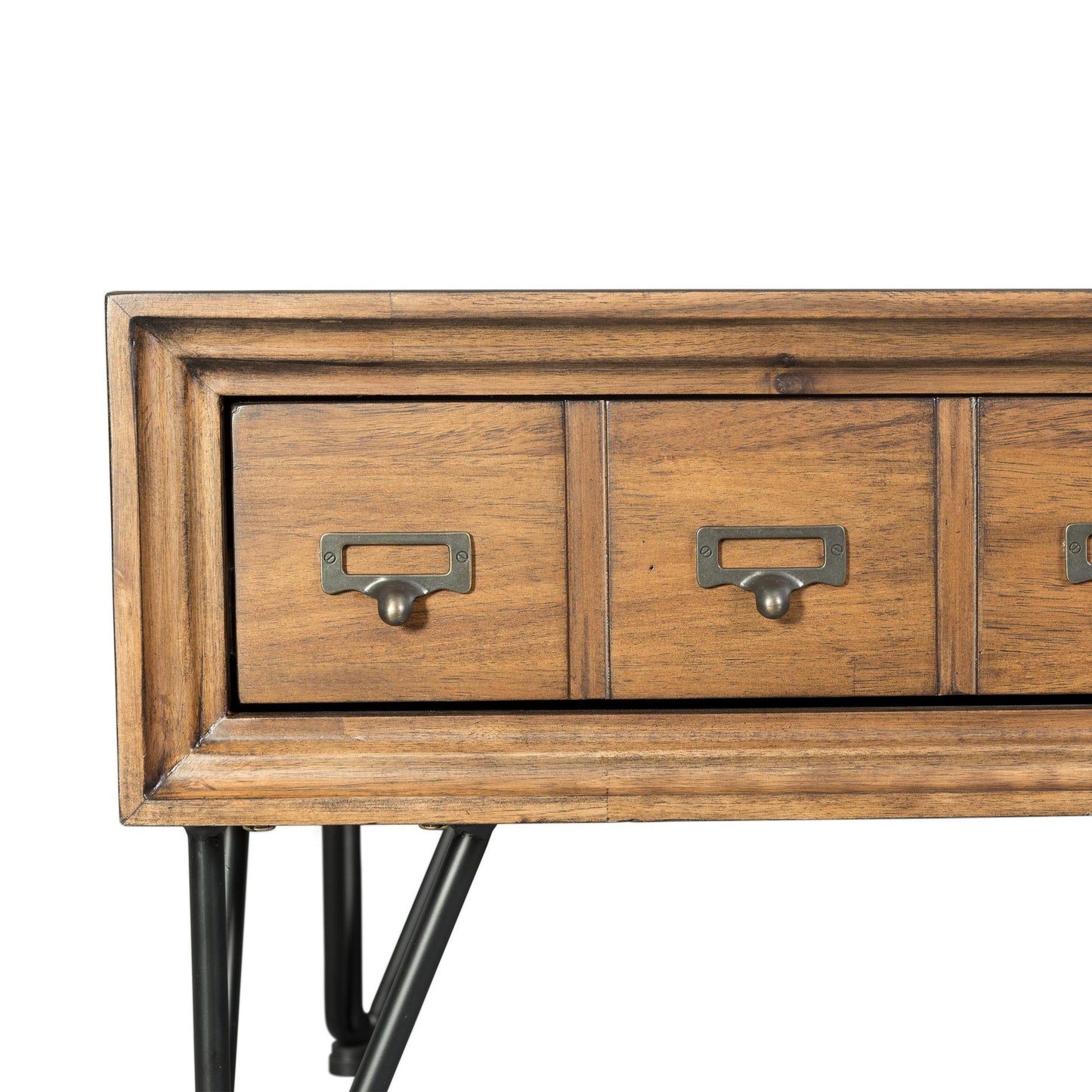Elements International Boone TBN100STE Sofa Table - American Furniture of Slidell