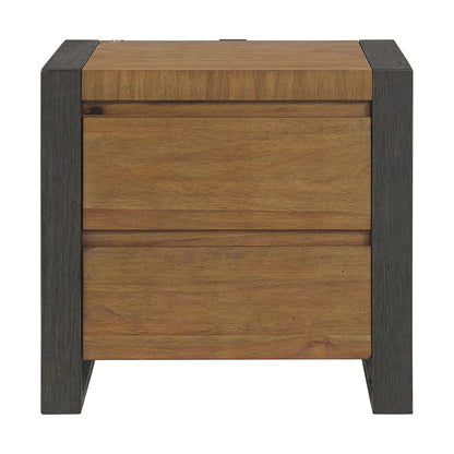 Elements International Breckenridge B - 3720 - 5 - NS 2 - Drawer Nightstand - American Furniture of Slidell