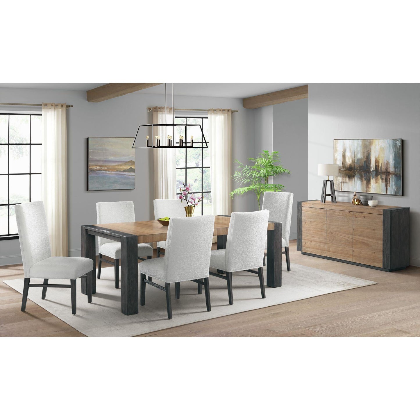 Elements International Breckenridge D - 3720 - 8 - DT2 Dining Table - American Furniture of Slidell