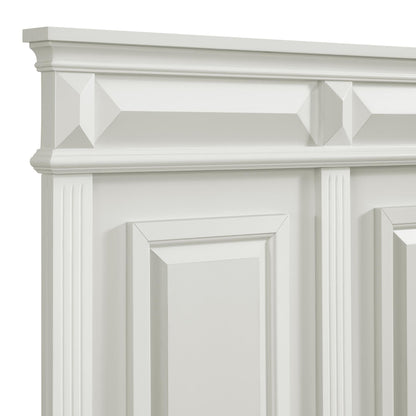 Elements International Bridgestone B - 10980 - 7 - KB King Panel Bed - American Furniture of Slidell
