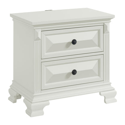 Elements International Bridgestone B - 10980 - 7 - NS 2 - Drawer Nightstand - American Furniture of Slidell