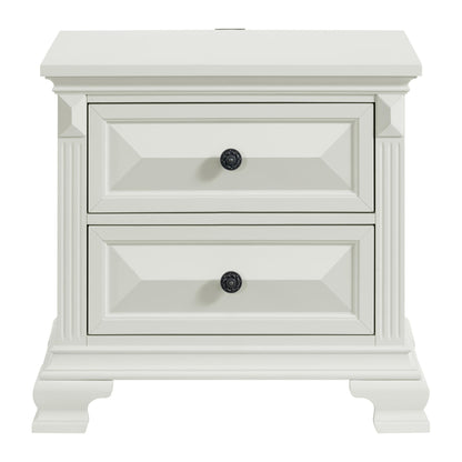 Elements International Bridgestone B - 10980 - 7 - NS 2 - Drawer Nightstand - American Furniture of Slidell