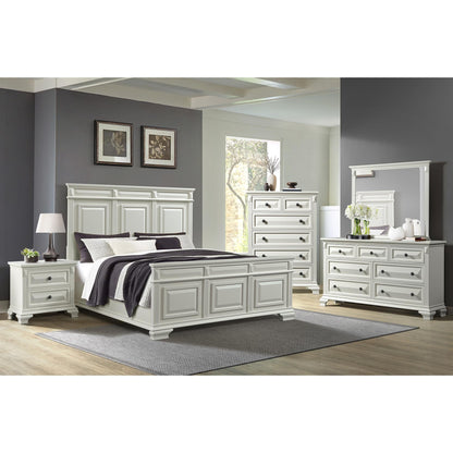 Elements International Bridgestone B - 10980 - 7 - QB Queen Panel Bed - American Furniture of Slidell