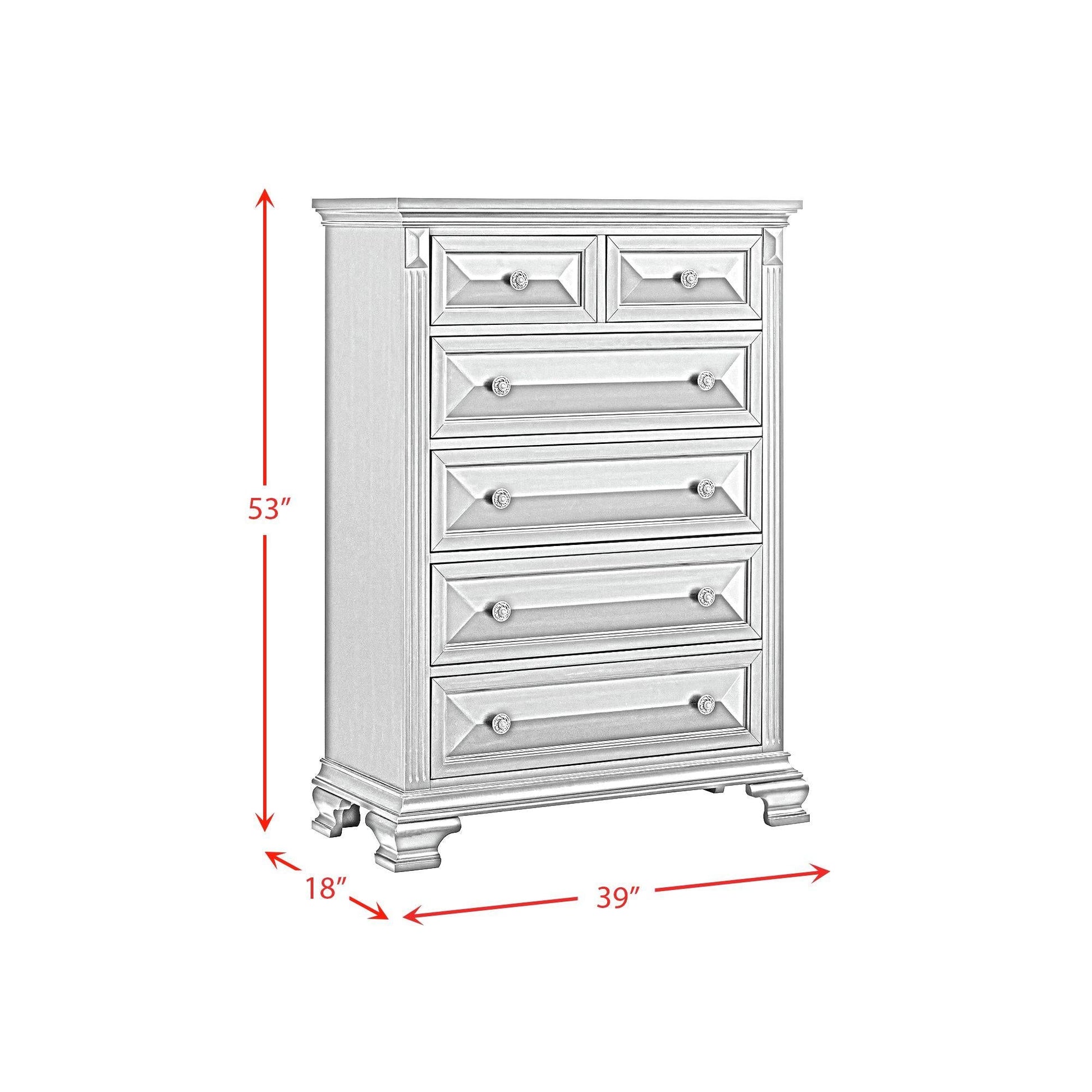 Elements International Bridgestone B - 10980 - 8 - CH 6 - Drawer Chest - American Furniture of Slidell