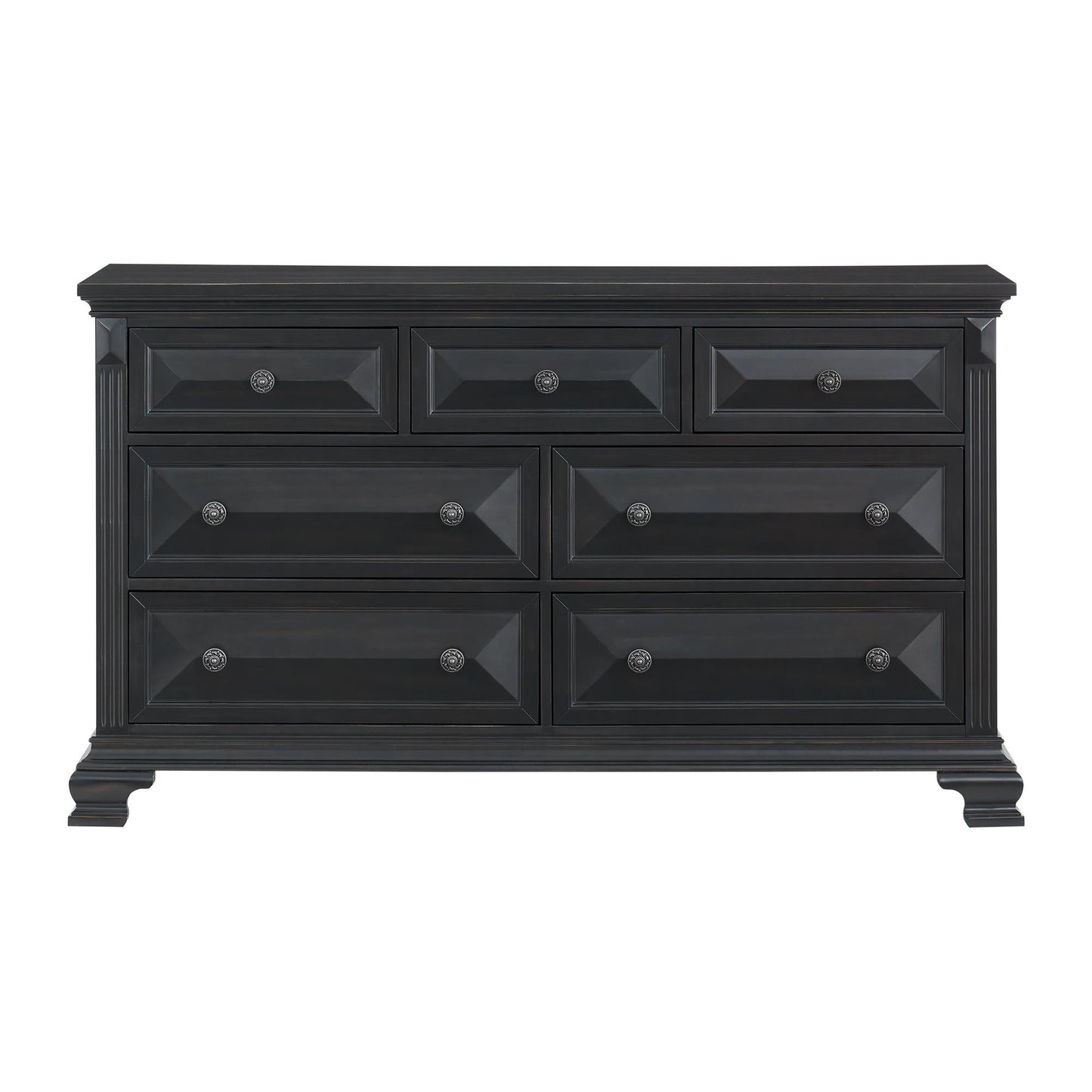 Elements International Bridgestone B - 10980 - 8 - DR 7 - Drawer Dresser - American Furniture of Slidell