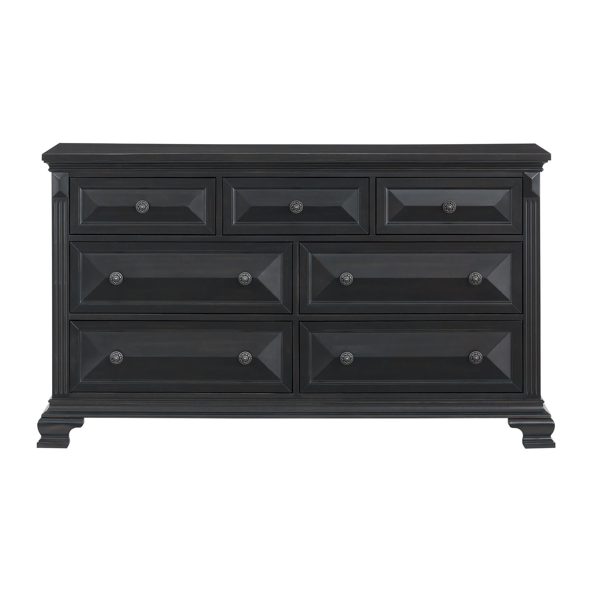 Elements International Bridgestone B - 10980 - 8 - DR 7 - Drawer Dresser - American Furniture of Slidell