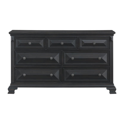 Elements International Bridgestone B - 10980 - 8 - DR 7 - Drawer Dresser - American Furniture of Slidell