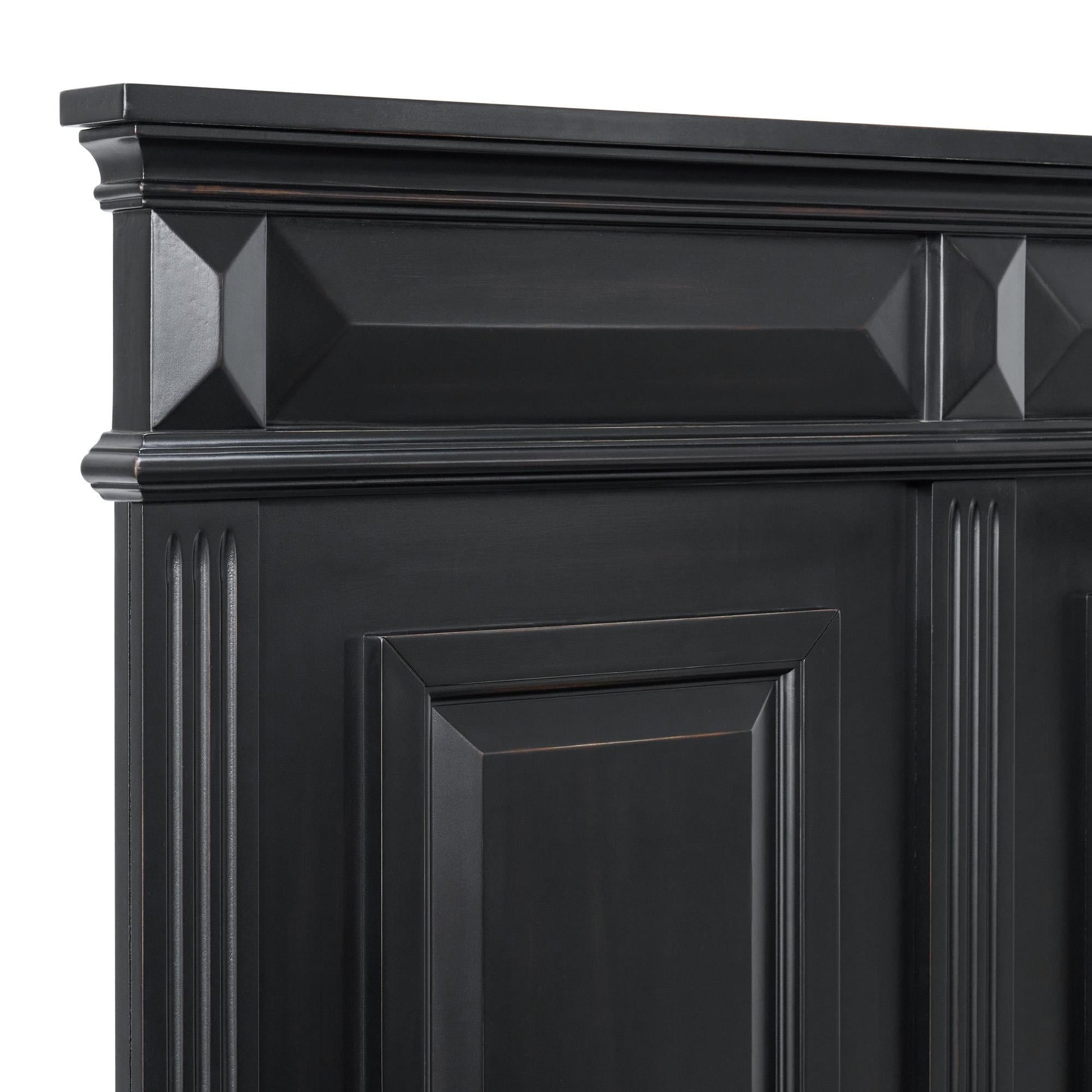 Elements International Bridgestone B - 10980 - 8 - KB King Panel Bed - American Furniture of Slidell