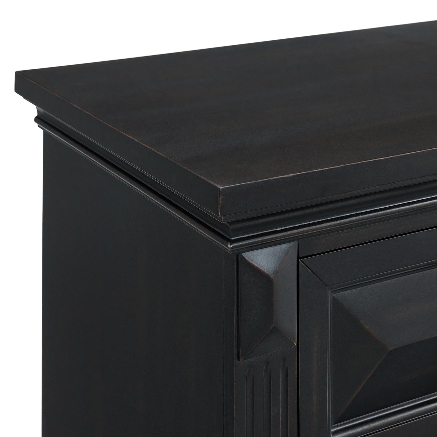 Elements International Bridgestone B - 10980 - 8 - NS 2 - Drawer Nightstand - American Furniture of Slidell