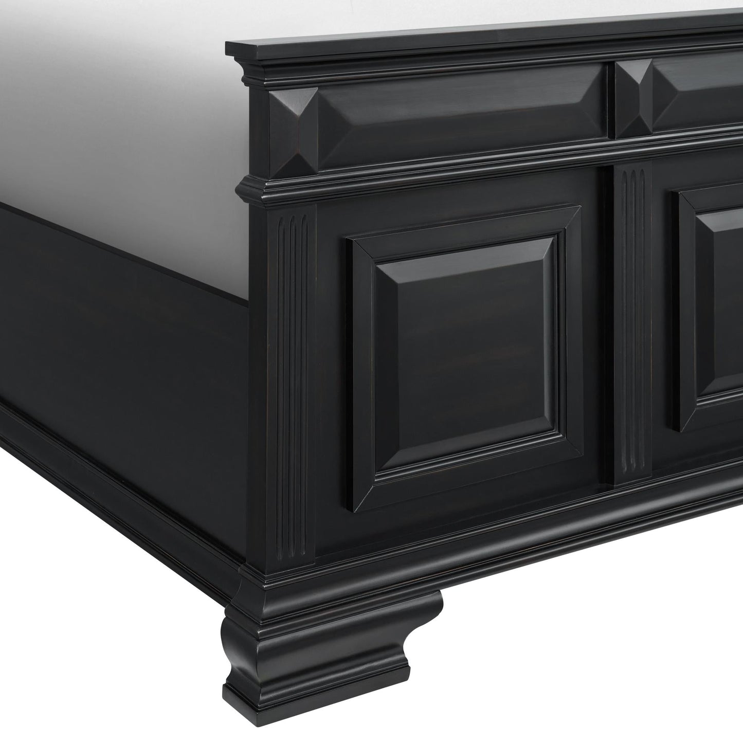 Elements International Bridgestone B - 10980 - 8 - QB Queen Panel Bed - American Furniture of Slidell