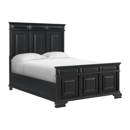 Elements International Bridgestone B - 10980 - 8 - QB Queen Panel Bed - American Furniture of Slidell