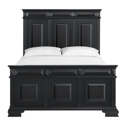 Elements International Bridgestone B - 10980 - 8 - QB Queen Panel Bed - American Furniture of Slidell