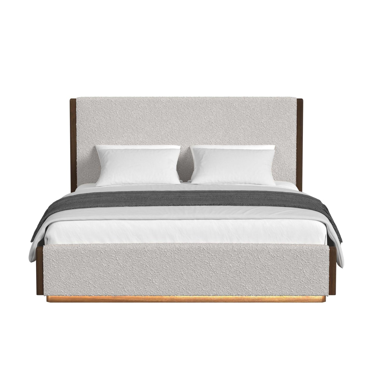 Elements International Brisbane B - 16760 - 5 - KUB King Upholstered Bed - American Furniture of Slidell
