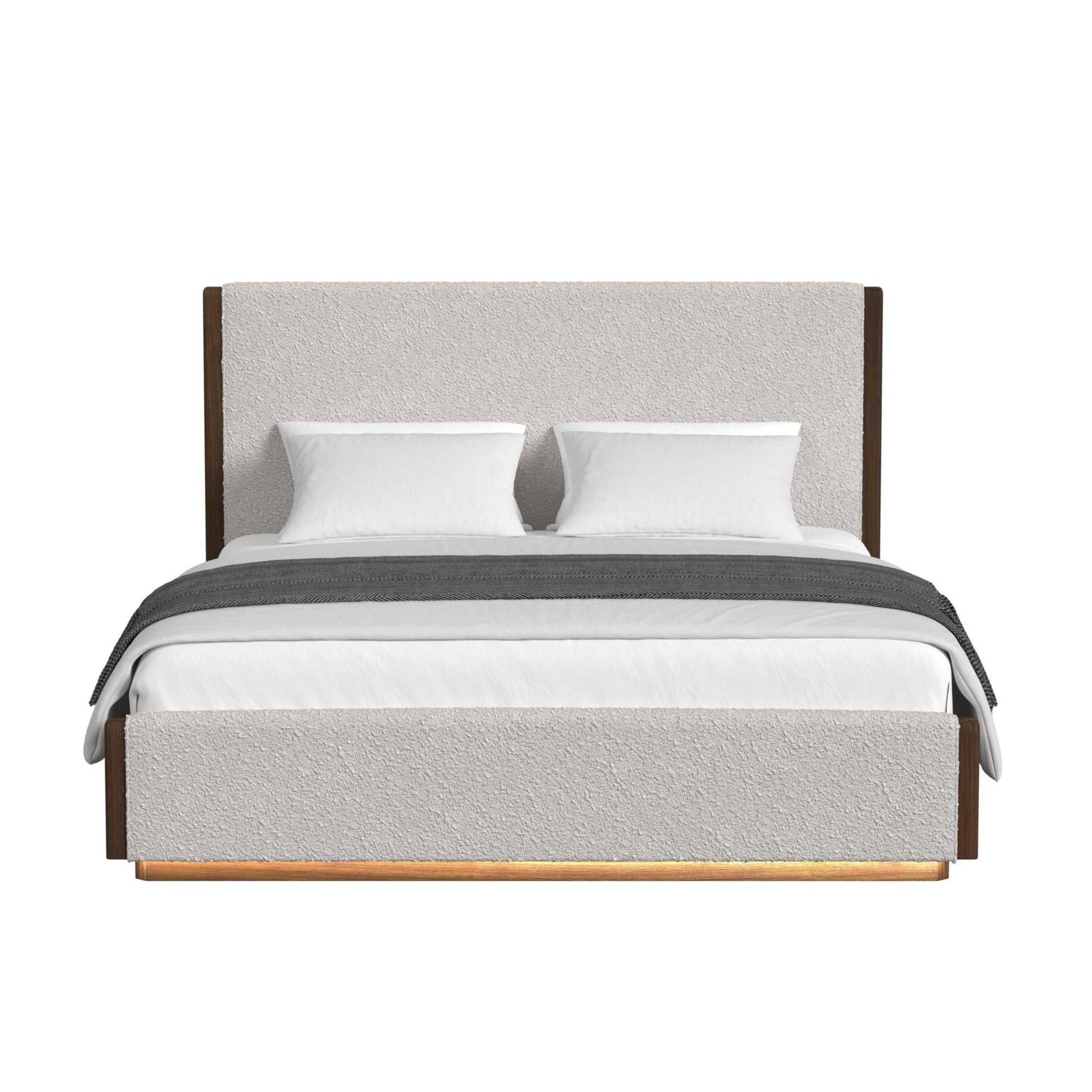 Elements International Brisbane B - 16760 - 5 - KUB King Upholstered Bed - American Furniture of Slidell