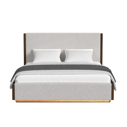 Elements International Brisbane B - 16760 - 5 - KUB King Upholstered Bed - American Furniture of Slidell