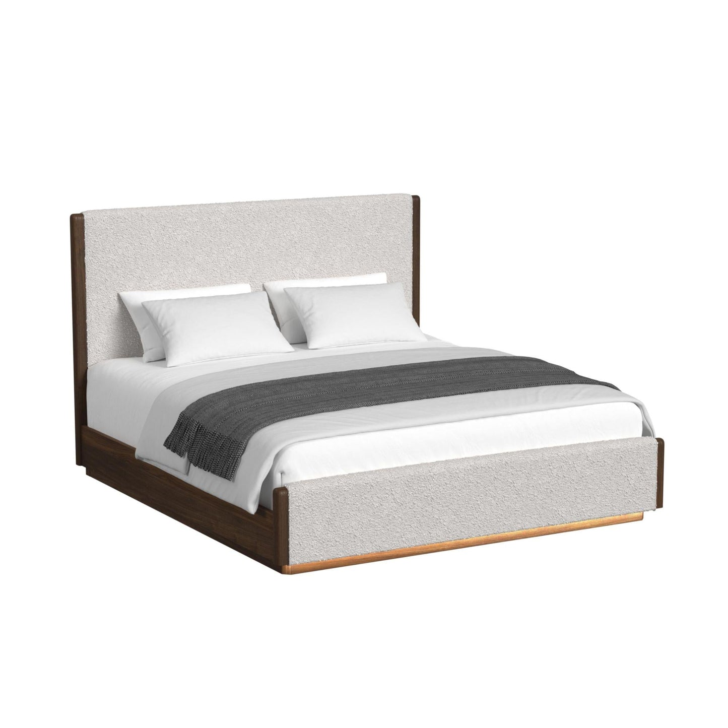 Elements International Brisbane B - 16760 - 5 - KUB King Upholstered Bed - American Furniture of Slidell