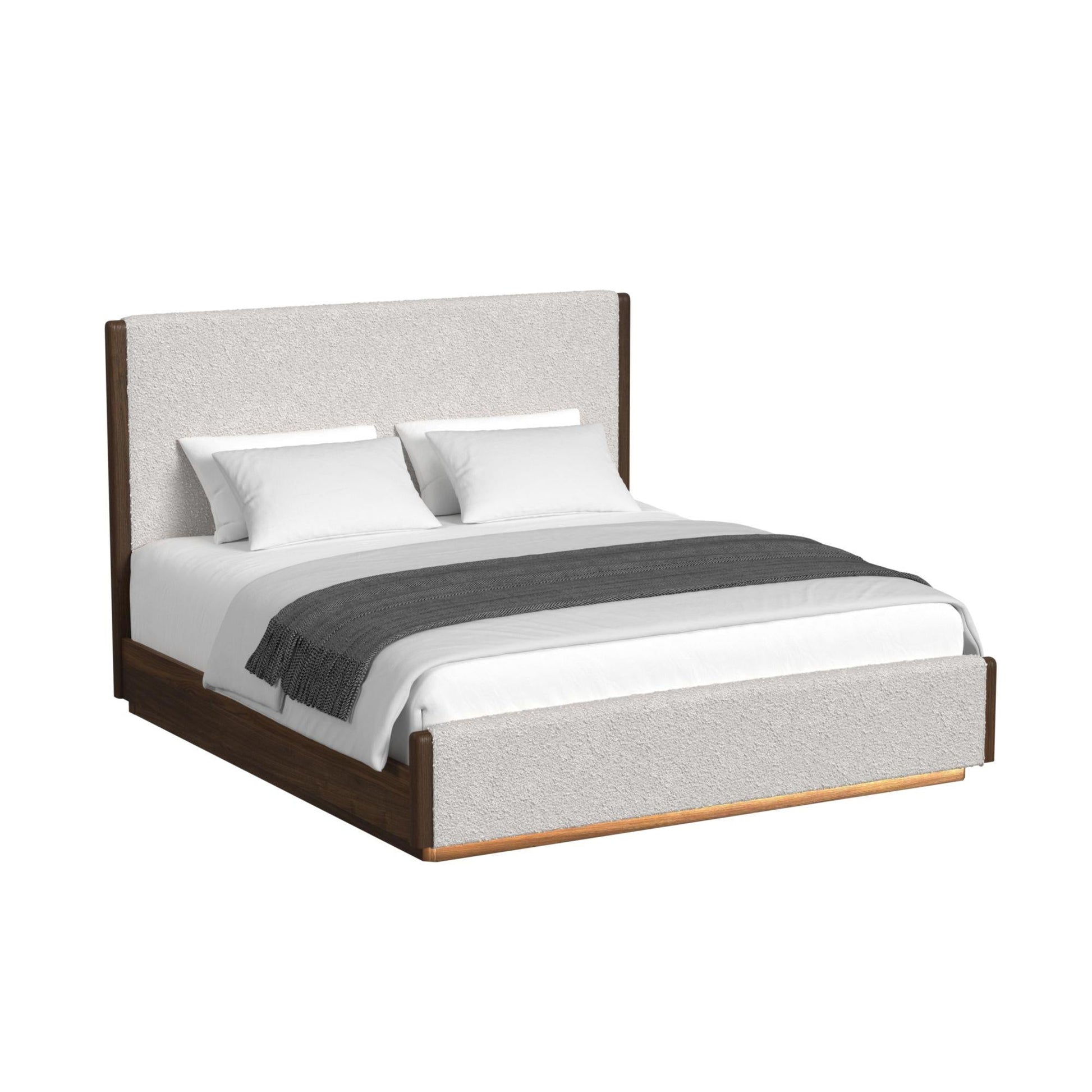 Elements International Brisbane B - 16760 - 5 - KUB King Upholstered Bed - American Furniture of Slidell