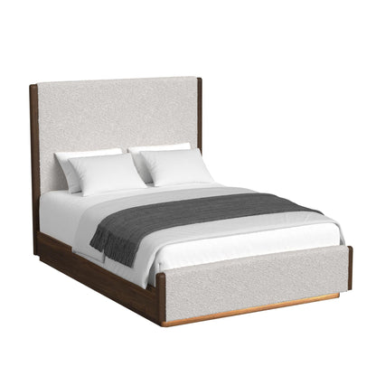 Elements International Brisbane B - 16760 - 5 - QUB Queen Upholstered Bed - American Furniture of Slidell
