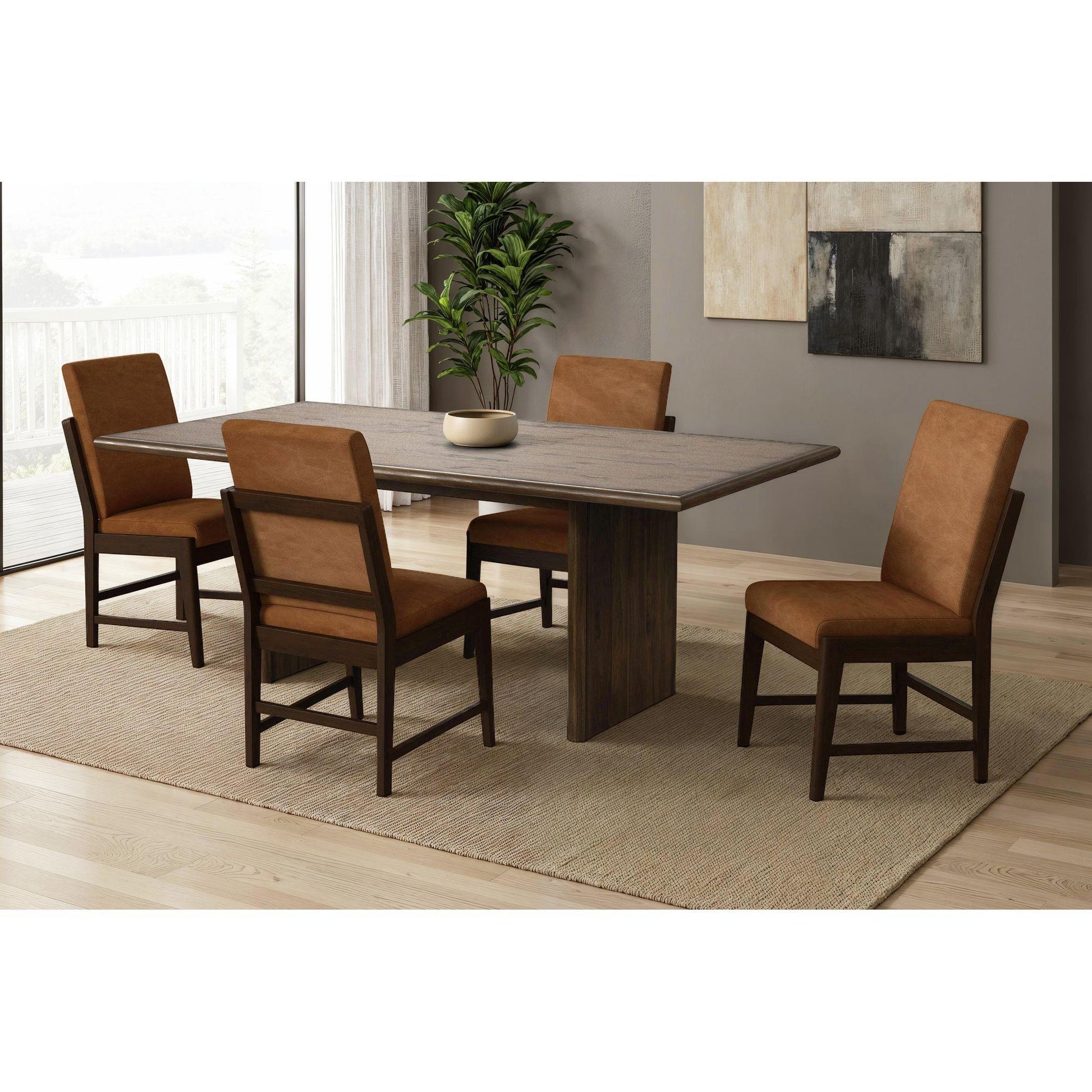 Elements International Brisbane D - 16760 - 5 - SC1 Dining Side Chair - American Furniture of Slidell