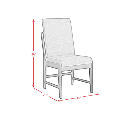 Elements International Brisbane D - 16760 - 5 - SC2 Dining Side Chair - American Furniture of Slidell